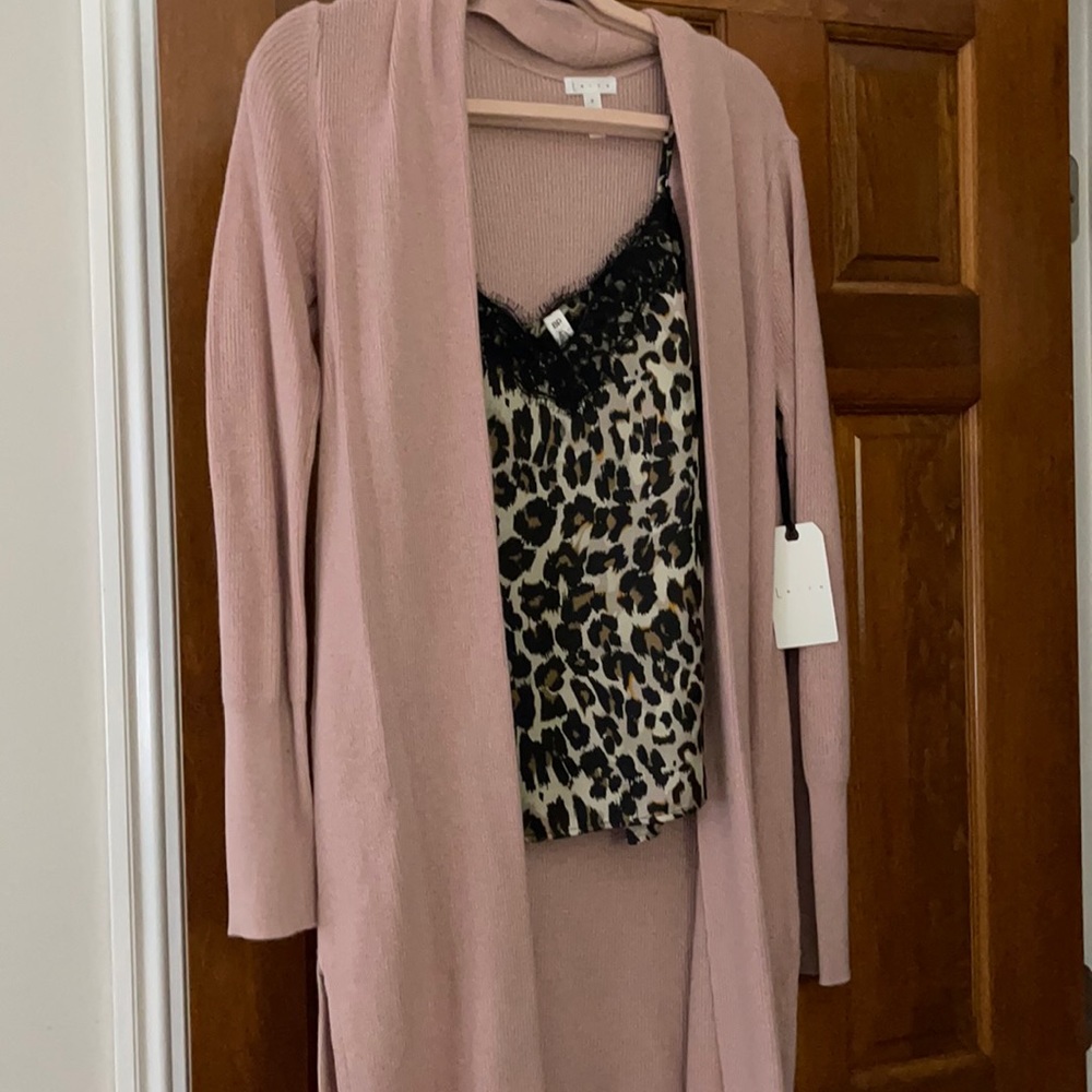 Leith Cardigan + BP Tank NWT
